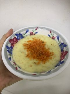 Hình của món Súp bắp yến mạch.