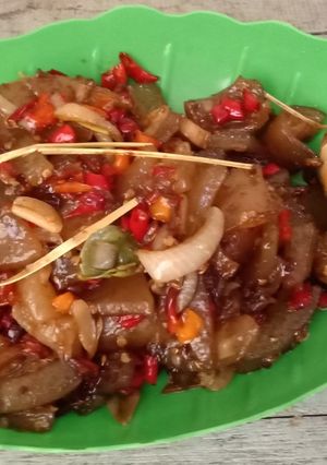 Foto resep Kikil masak pedas