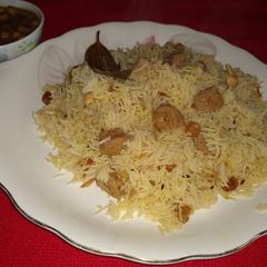 A picture of Soya pulao.