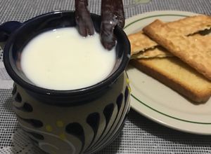 Una foto de Atole blanco