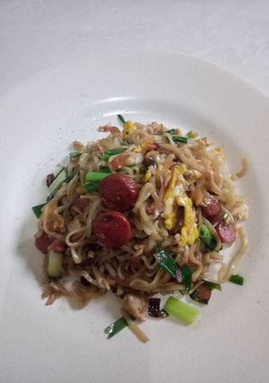 Foto resep Mi goreng sosis jawa