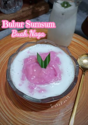 Foto resep Bubur Sumsum Buah Naga