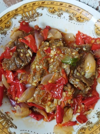 Langkah Mudah untuk Membikin Resep Dendeng Batokok Balado yang  Bikin Ketagihan Anti Ribet, Uenak Banget