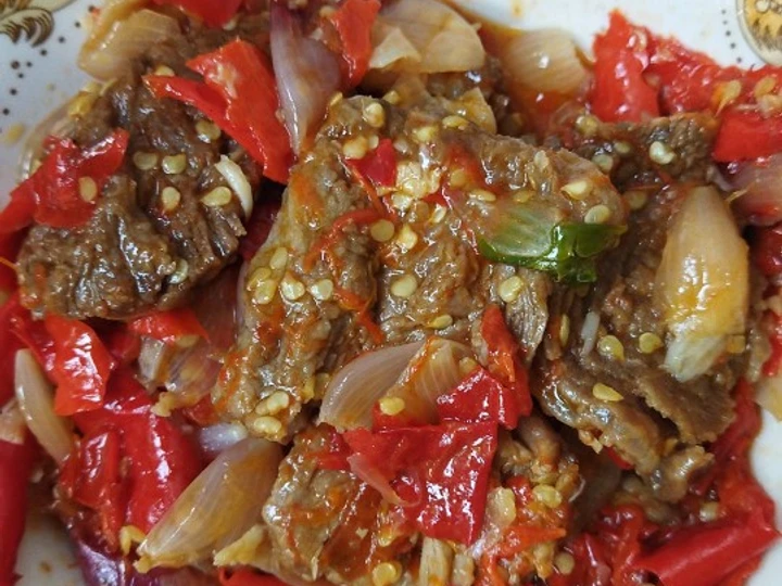 Langkah Mudah untuk Membikin Resep Dendeng Batokok Balado yang  Bikin Ketagihan Anti Ribet, Uenak Banget