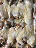Pescado al horno con salsa blanca