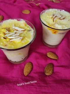 शाही केसर फिरनी(sahi kesar firni recipe in hindi) रेसिपी मुख्य फोटो