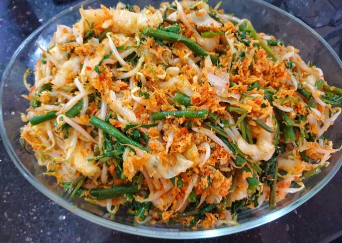 Yuk intip, Bagaimana cara bikin Urap Sederhana  sempurna