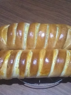 Una foto de Pan de jamón