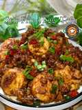 Stir fried egg tofu