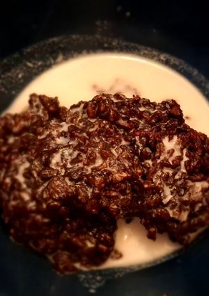 Foto resep Bubur Ketan Item