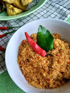 Foto resep Sambel Klopo (bumbu kelapa urap sangrai)
