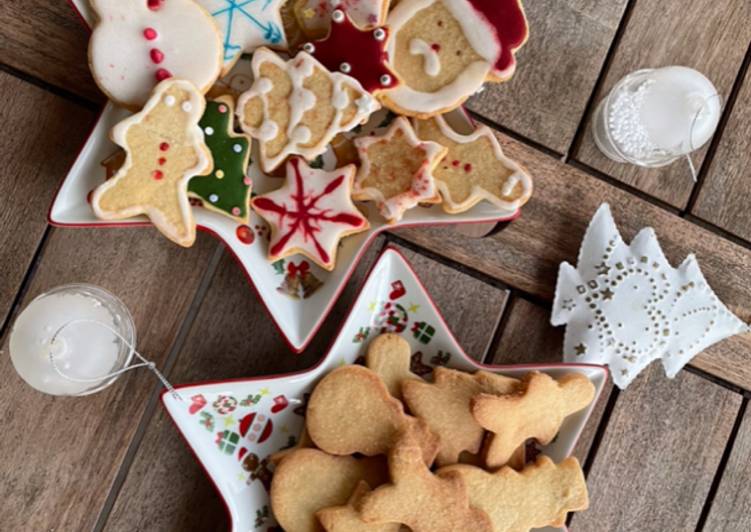 Voici la recette Sablés de Noël Délicieux garanti