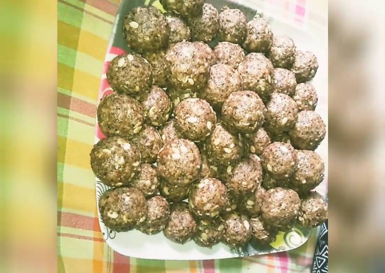 Step-by-Step Guide to Prepare Super Quick Homemade High Protien laddoos 🥯🍩🍪