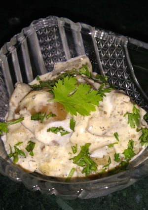 A picture of Malai Baingan.