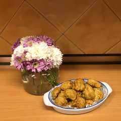 کوکی هویج رژیمی در ایرفرایر 🥕🍪 রেসিপির প্রধান ছবি