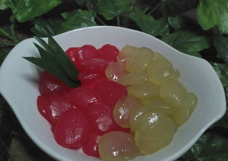 Kolang Kaling Warna Warni