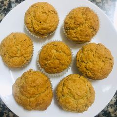 A picture of Oat muffins recipe#weeklyjikonichallenge.