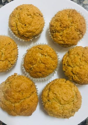 A picture of Oat muffins recipe#weeklyjikonichallenge.