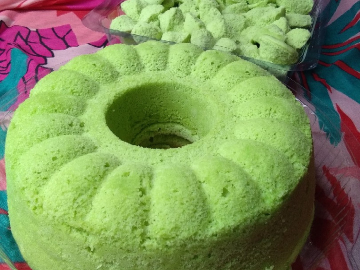 Cara Gampang Membuat Bolu kukus pandan 1 telur (all in one method) Anti Gagal