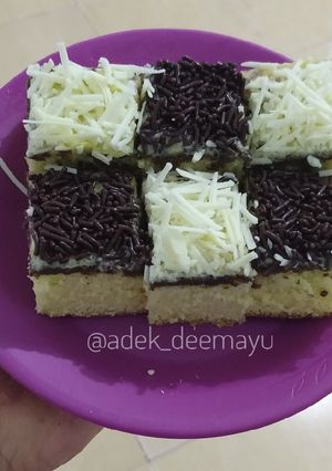 Foto resep Cake potong cokelat keju