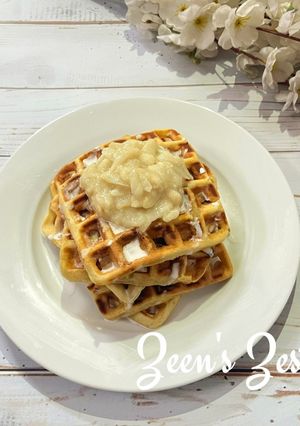 A picture of Custard Apple Waffles.