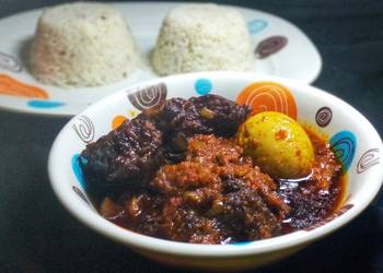 Easy Making Recipe Ofada sauce Delicious Steady