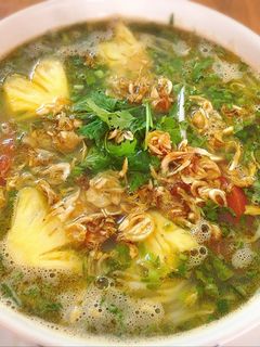 Hình của món Canh ngao chua.