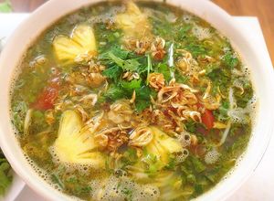 Hình của món Canh ngao chua.