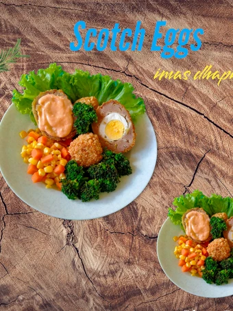 Cara Sederhana Membikin Resep  Scotch Eggs yang Bisa Manjain Lidah, Lezat Sekali