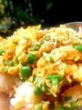ไข่ขยี้มิโซะก้านฟักแม้ว #Zerowaste Miso Scrambled Chayote Stem