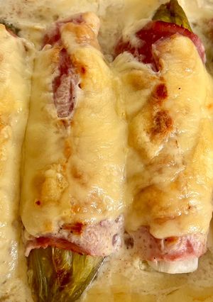 Une photo de Endives au jambon