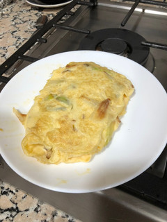 Una foto de Tortilla de ajetes