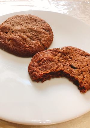 Φωτογραφία της συνταγής Chocolate-chip cookies με νουτέλα και φουντούκια
