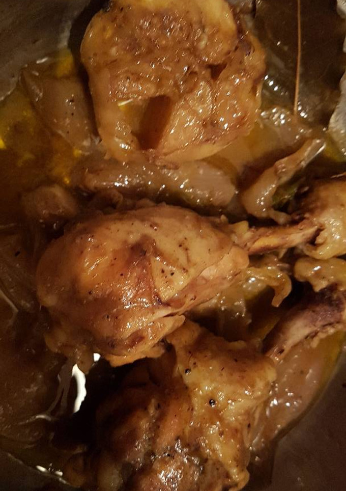 Una foto de Pollo rustido a la suegra