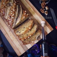 A picture of Whole Wheat Banana Walnut Cake.