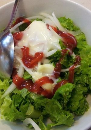 Hình của món Salad sữa chua làm biếng.