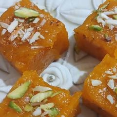 A picture of Delicious and Tasty Haldiram Mango Halwa Recipe.