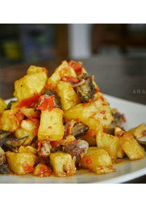 Foto resep Balado Kentang Ati Ampela
