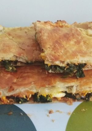 Una foto de Empanada de berza galega
