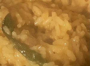 Una foto de Risotto con champiñones 🍄