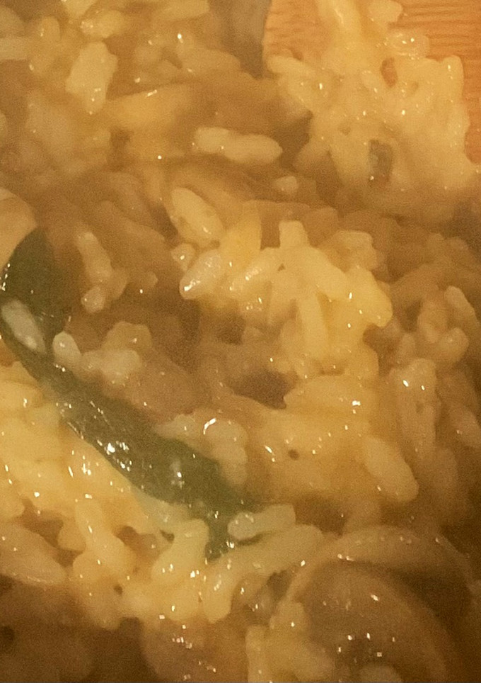 Una foto de Risotto con champiñones 🍄