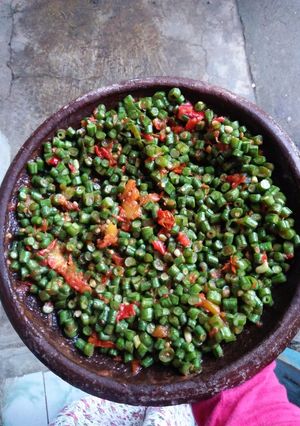Foto resep Sambel Kacang Panjang (Kacang Otok)