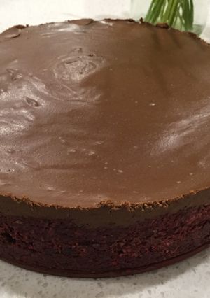 A picture of Beetroot Chocolate Mud Cake.