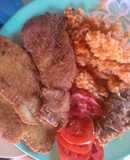 Filete empanizado