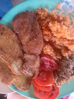 Una foto de Filete empanizado