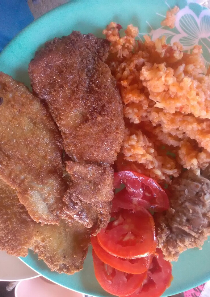 Una foto de Filete empanizado