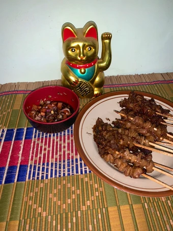 Cara Gampang Membikin Resep Sate kulit ayam yakitori yang Bisa Manjain Lidah Anti Ribet, Bikin Ngiler