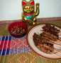 Cara Gampang Membikin Resep Sate kulit ayam yakitori yang Bisa Manjain Lidah Anti Ribet, Bikin Ngiler