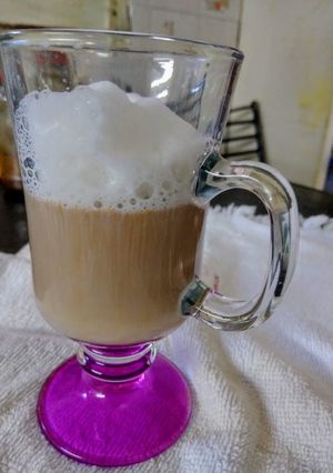 Una foto de Café tipo starbucks