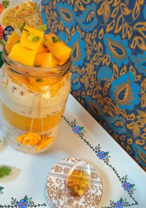 A picture of Overnight Oats Healthy Breakfast.